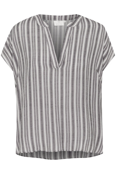 KAanja blouse Black/Chalk Stripe - 10510118 Thumbnail