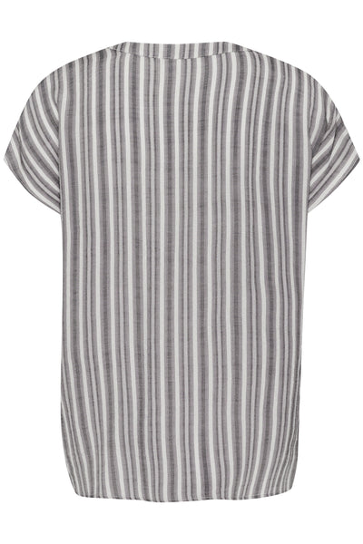 KAanja blouse Black/Chalk Stripe - 10510118 Thumbnail