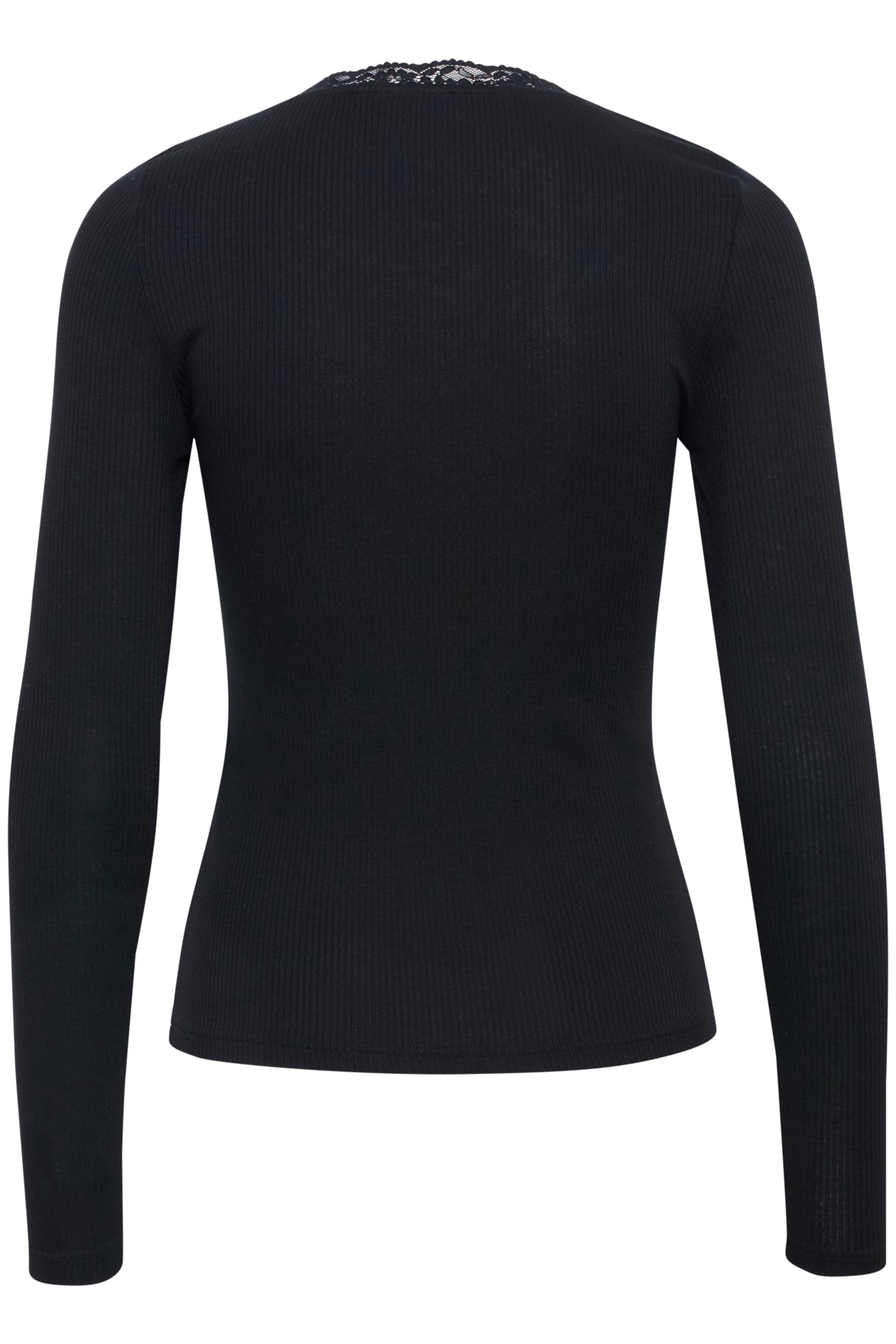 KAomi u-neck tee Black deep - 10510142