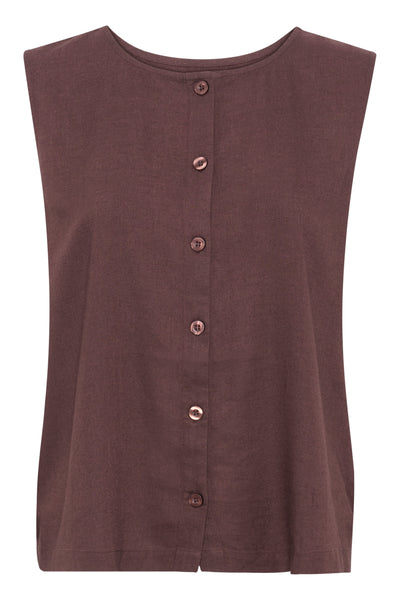 KAmilia Reversable Top FUDGE - 10510158 Thumbnail