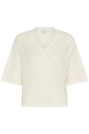 KAlourine V-Neck Pullover Chalk - 10510171