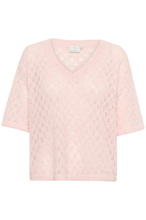 KAlourine V-Neck Pullover Lotus Melange - 10510171