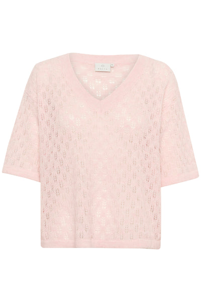 KAlourine V-Neck Pullover Lotus Melange - 10510171 Thumbnail