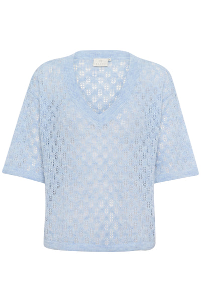KAlourine V-Neck Pullover Windsurfer Melange - 10510171 Thumbnail