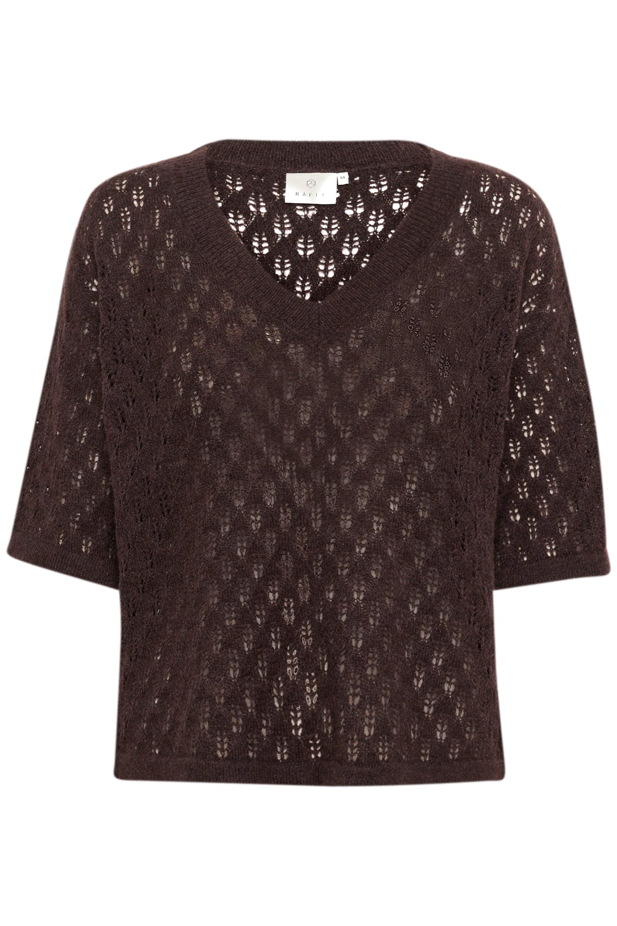 KAlourine V-Neck Pullover Fudge Melange - 10510171