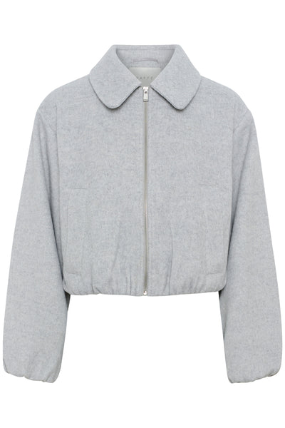 KAludovika Jacket Light Grey Melange - 10510197 Thumbnail