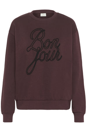 KAberta Sweatshirt FUDGE - 10510216