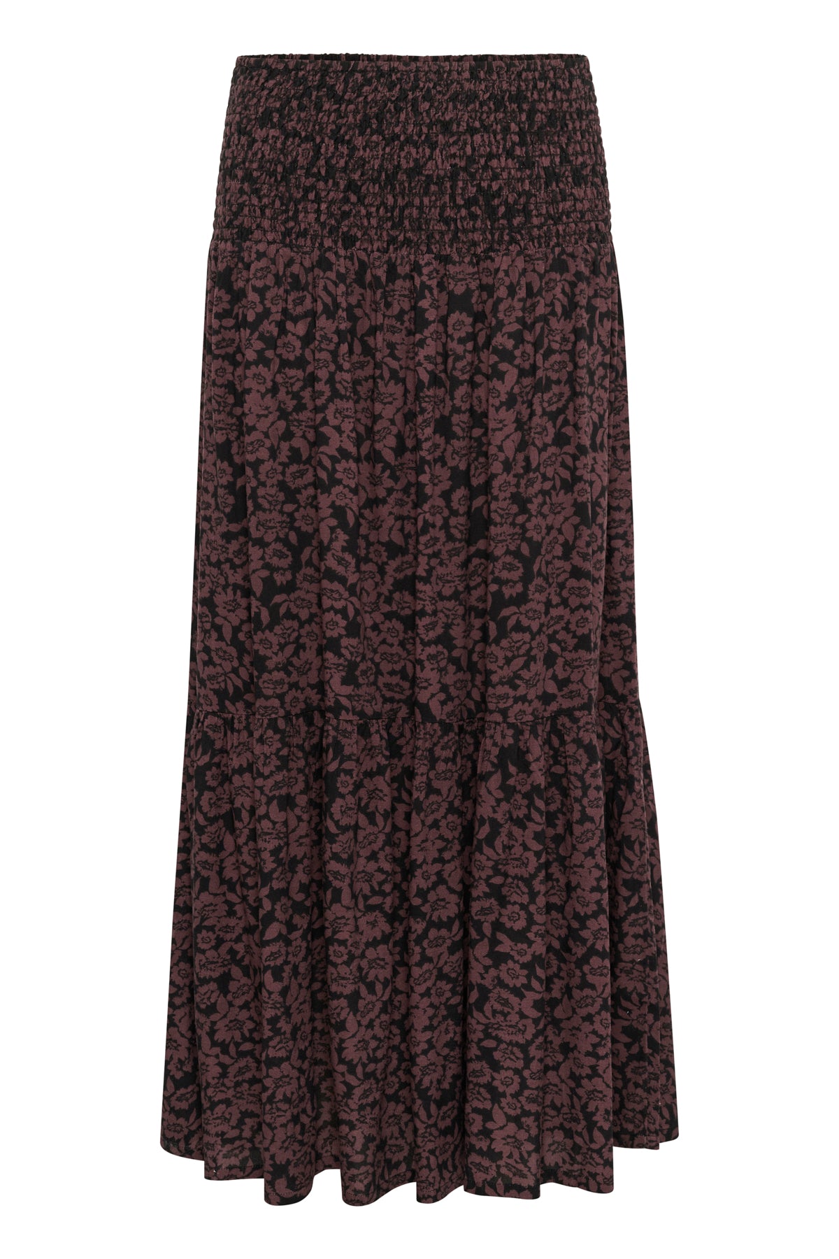 KAbeathe Skirt Fudge/Black Flower Print - 10510316