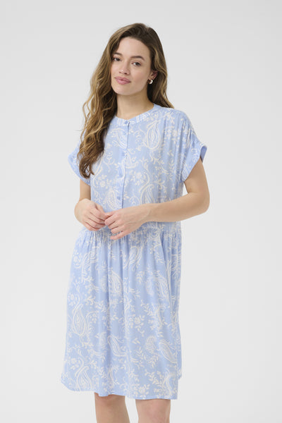 KAbeathe Short Dress Windsurfer Paisley Print - 10510318 Thumbnail
