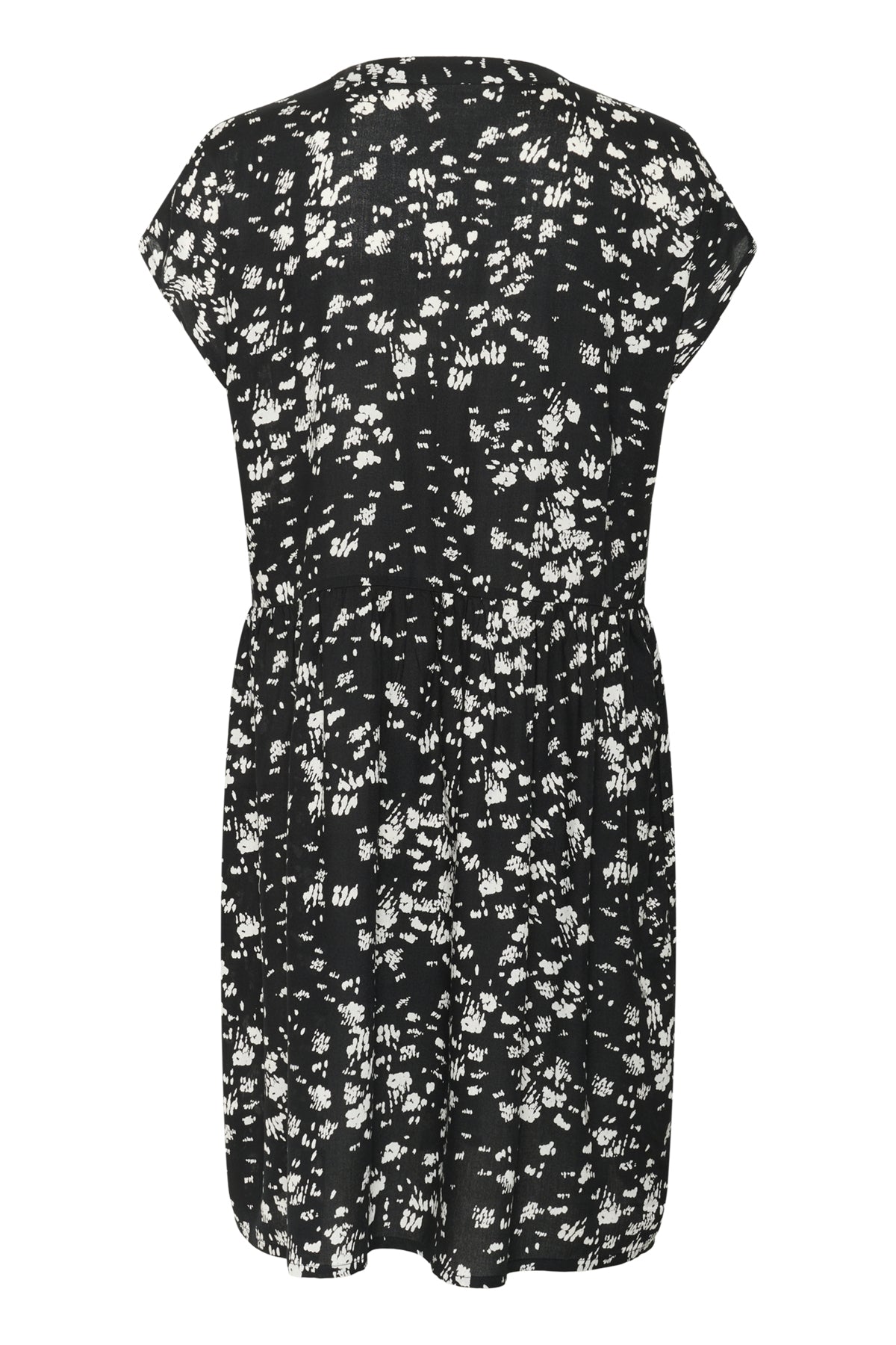 KAbeathe Short Dress Black / Chalk Graphic - 10510318