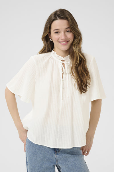 KAlianna Blouse Chalk - 10510327 Thumbnail