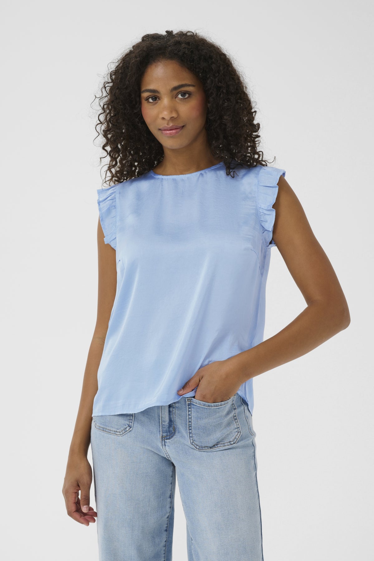 KAariel Top Soft Chambray - 10510337