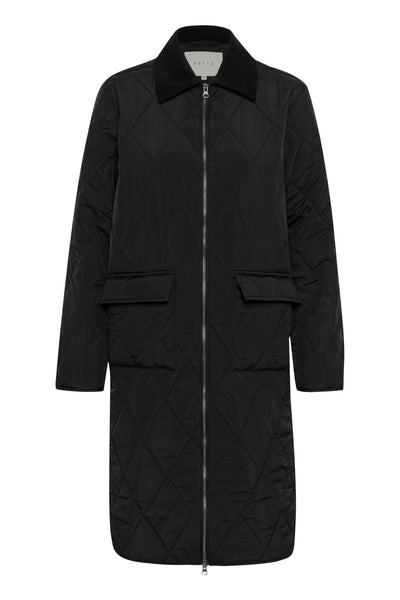 KAanneli Long Jacket Black deep - 10510368 Thumbnail