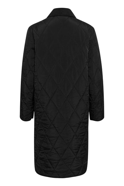 KAanneli Long Jacket Black deep - 10510368 Thumbnail