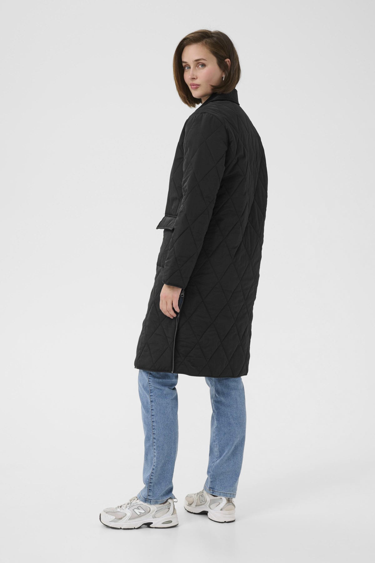 KAanneli Long Jacket Black deep - 10510368