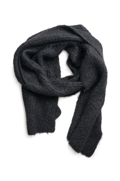 KAhenry Knitted Scarf Black deep - 10510406 Thumbnail