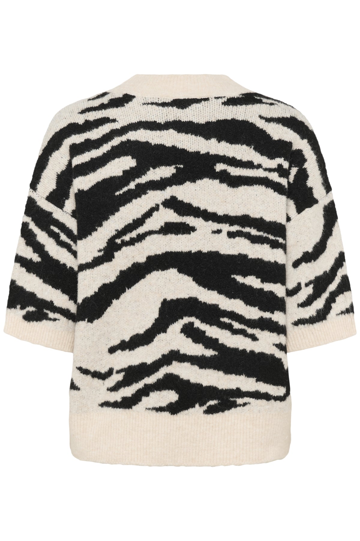 KAsandra Pullover Turtledove/Black Animal - 10510453