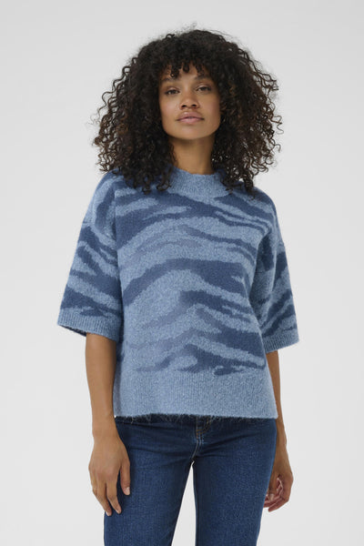 KAsandra Pullover Windward Blu/Bering Sea Animal - 10510453 Thumbnail
