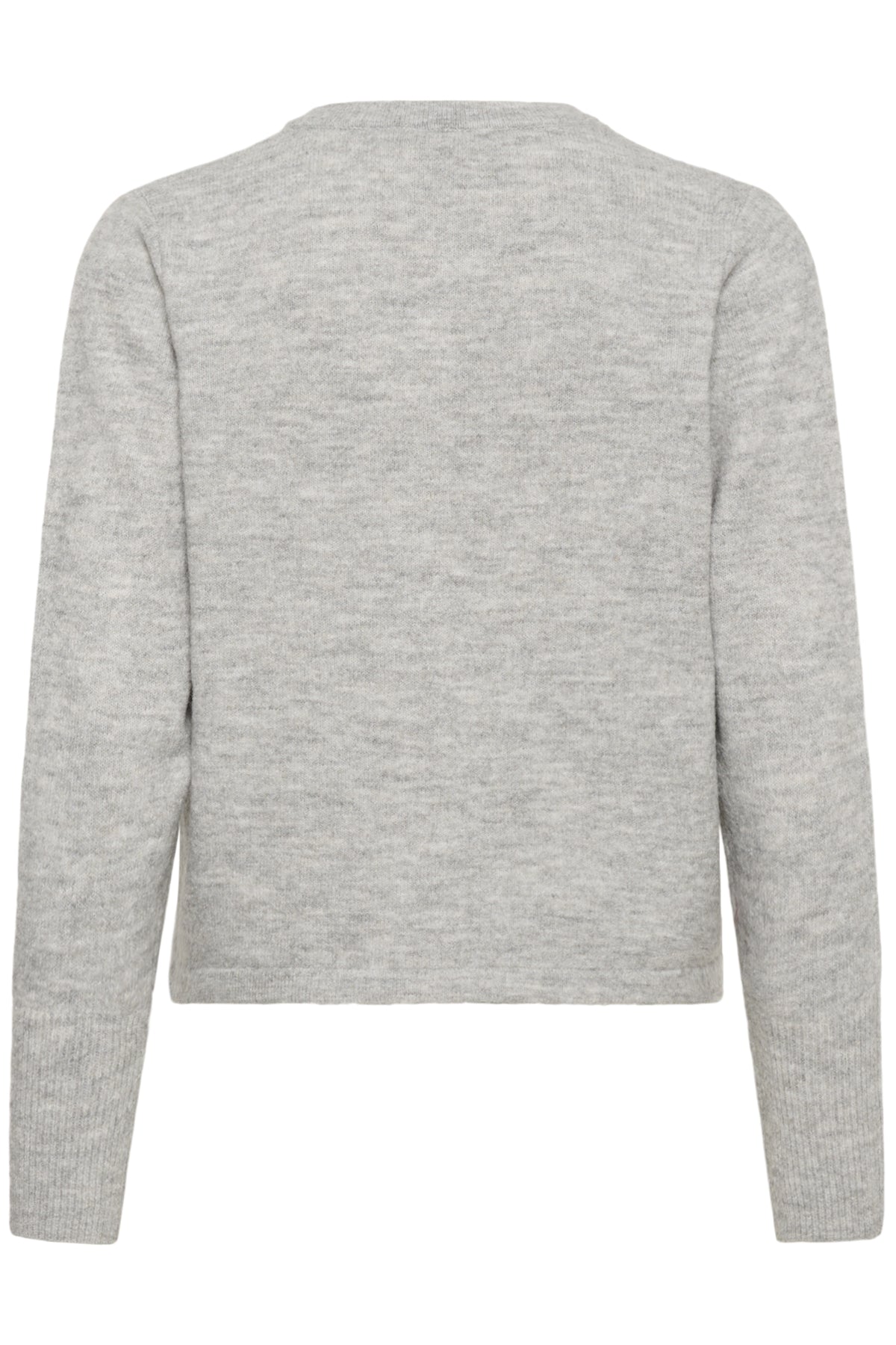 KAniel Knit Cardigan Light Grey Melange - 10510481
