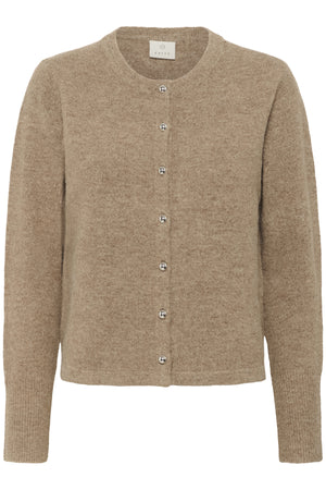 KAniel Knit Cardigan Toasted Coconut Melange - 10510481
