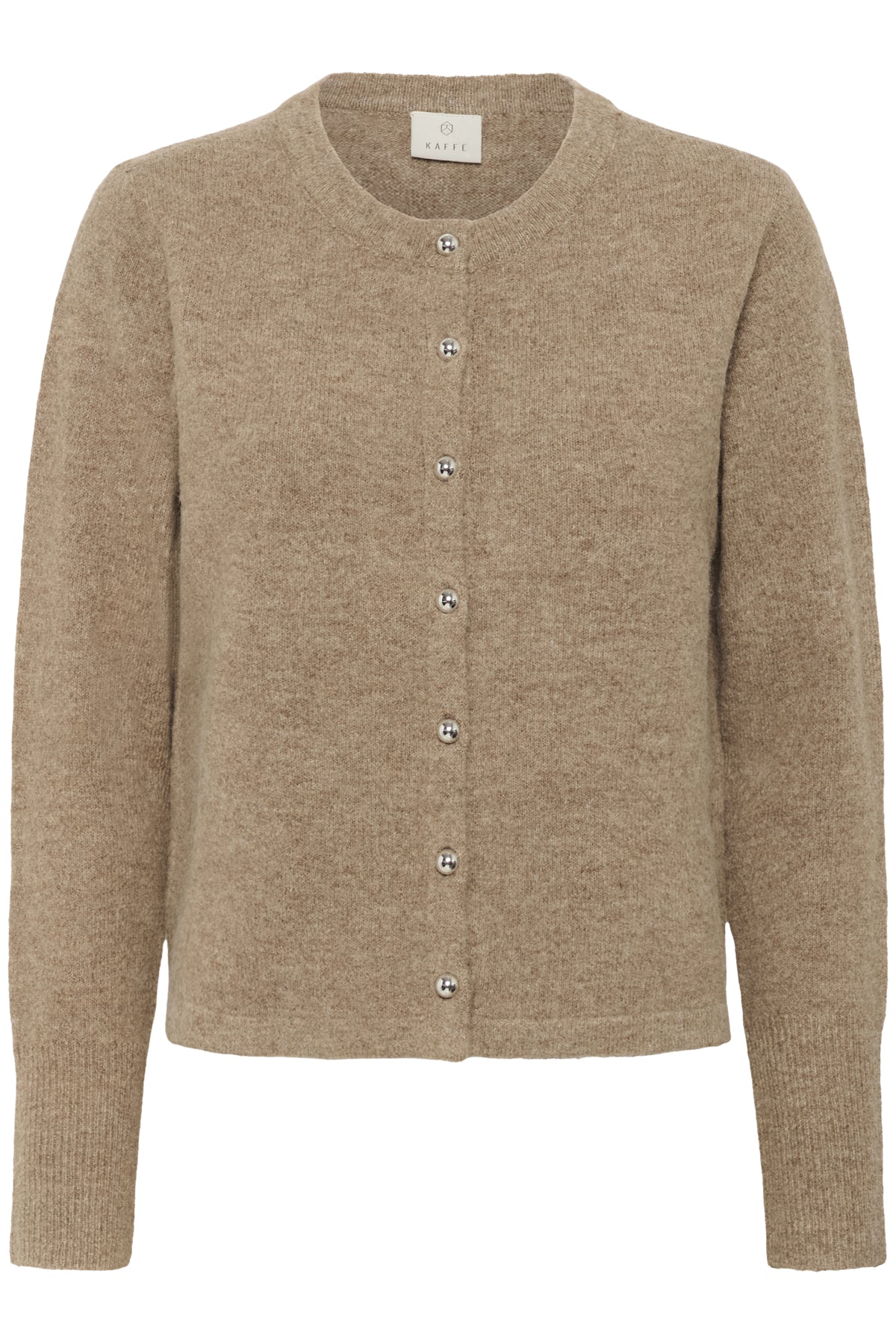 KAniel Knit Cardigan Toasted Coconut Melange - 10510481