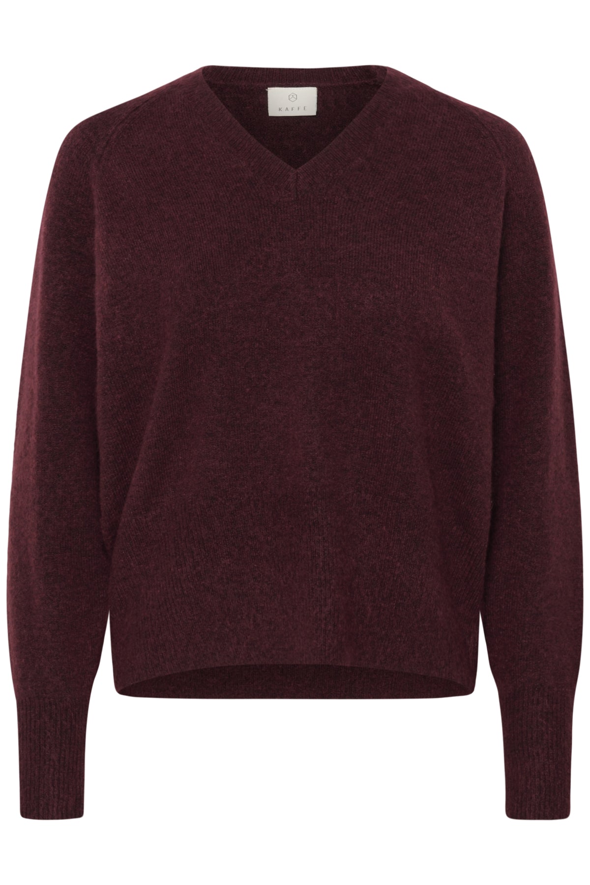 KAniel v-neck Pullover Windsor Wine Melange - 10510521