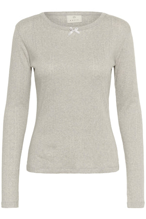 KAhilda T-Shirt Light Grey Melange - 10510524