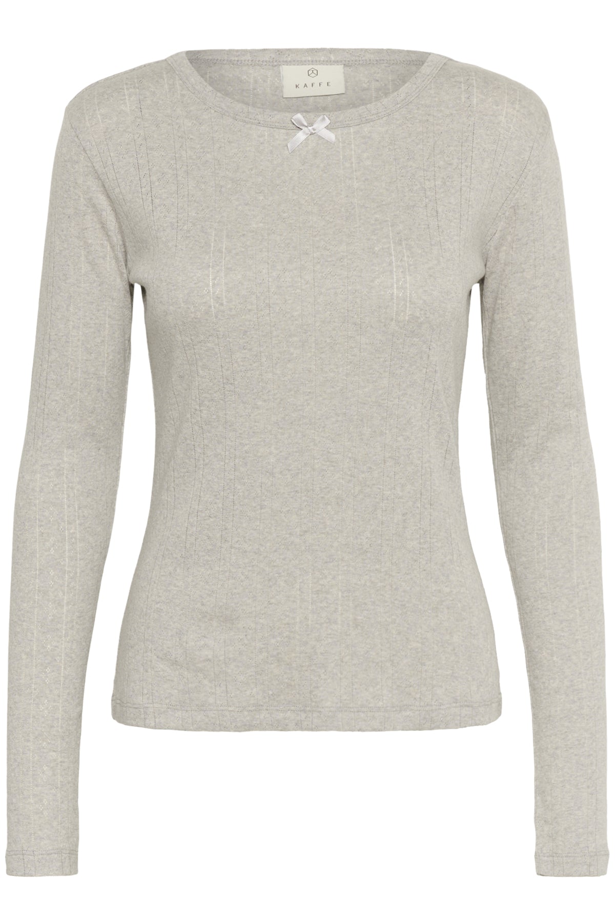 KAhilda T-Shirt Light Grey Melange - 10510524