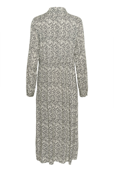 KAmiriam Shirt Dress Black Oyster/Turtledove Animal - 10510552 Thumbnail