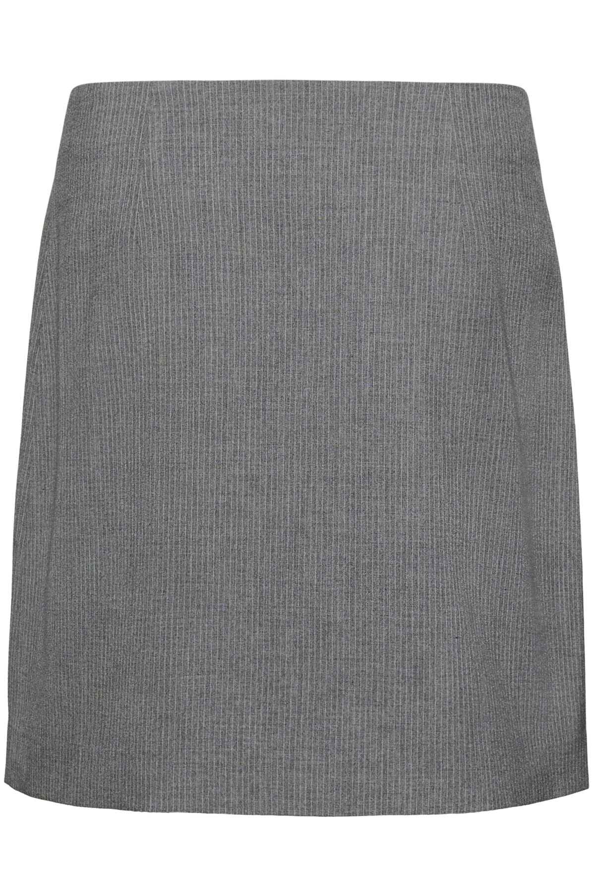 KAellie Skirt Grey Melange / Chalk Stripe - 10510553