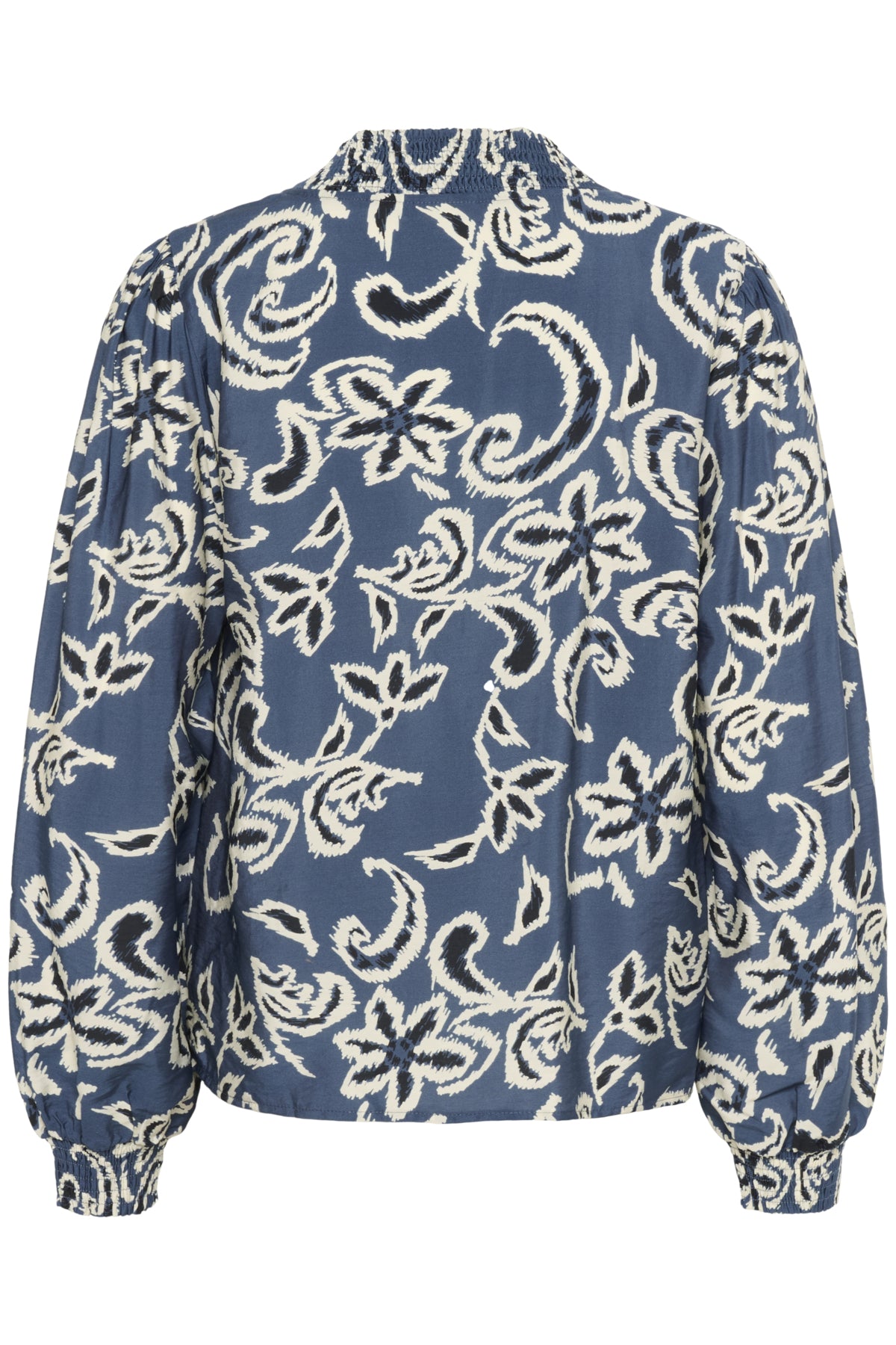 KAdahlia Blouse Bering Sea/White Paisley - 10510568