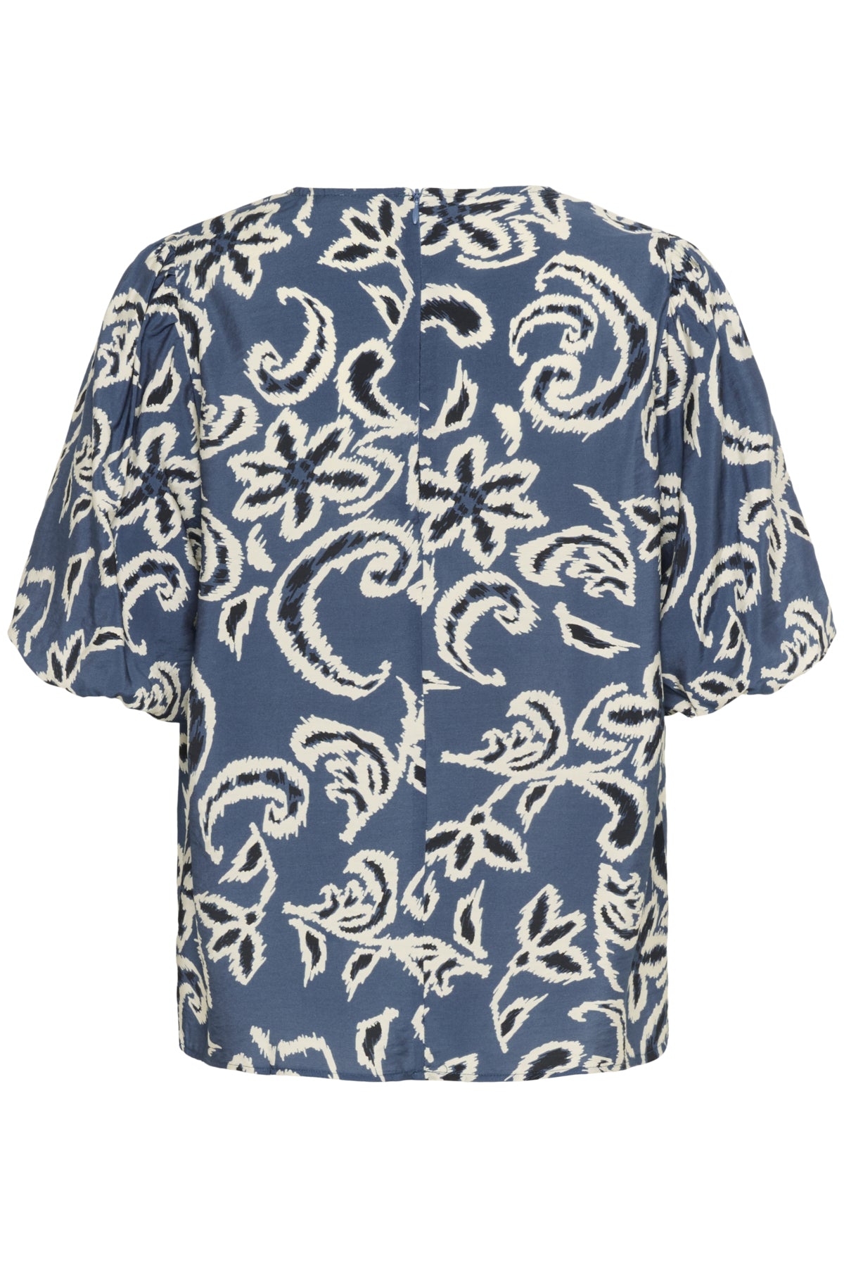 KAdahlia Blouse Bering Sea/White Paisley - 10510569