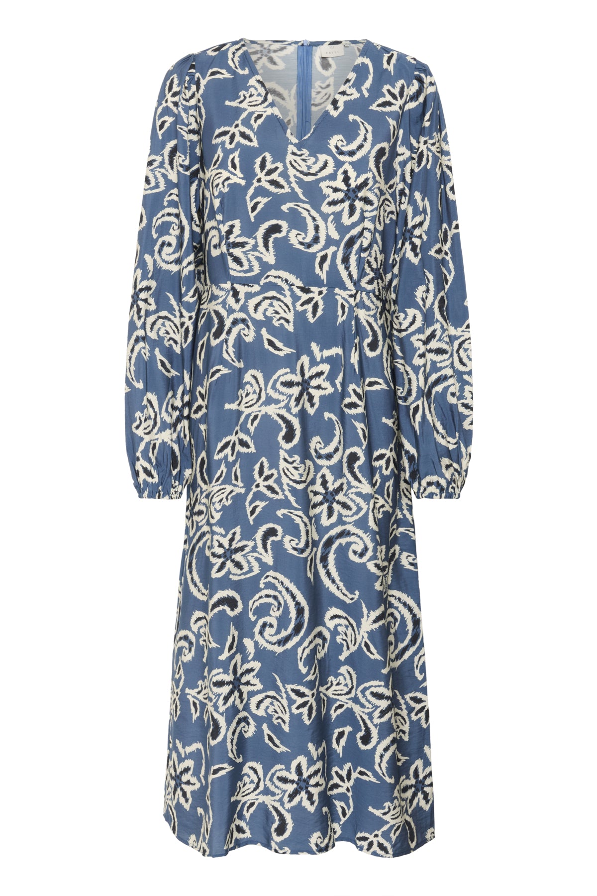 KAdahlia Dress Bering Sea/White Paisley - 10510572