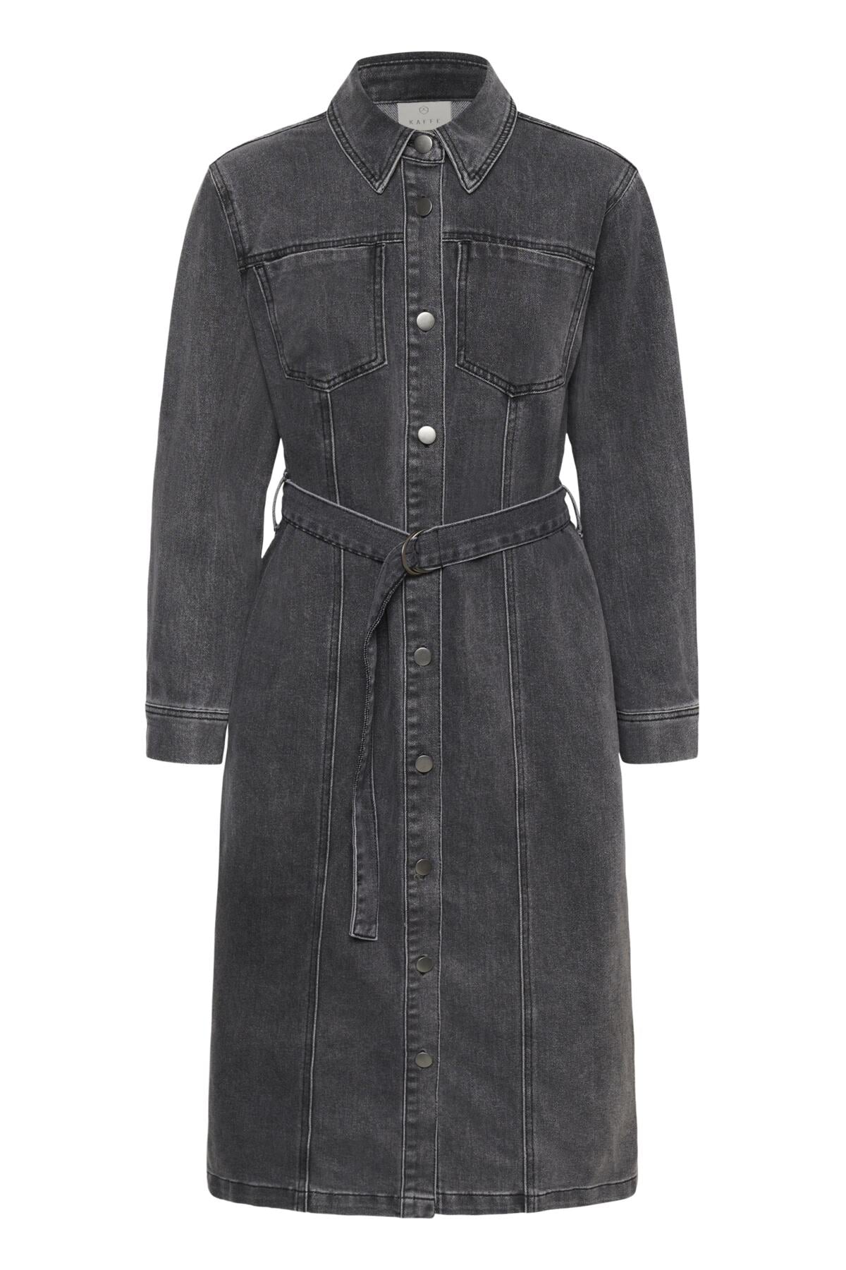 KAabby Denim Dress Medium Grey Denim - 10510583