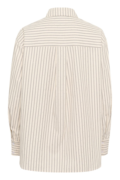 KAvictoria Shirt Antique White Stripe - 10510585 Thumbnail