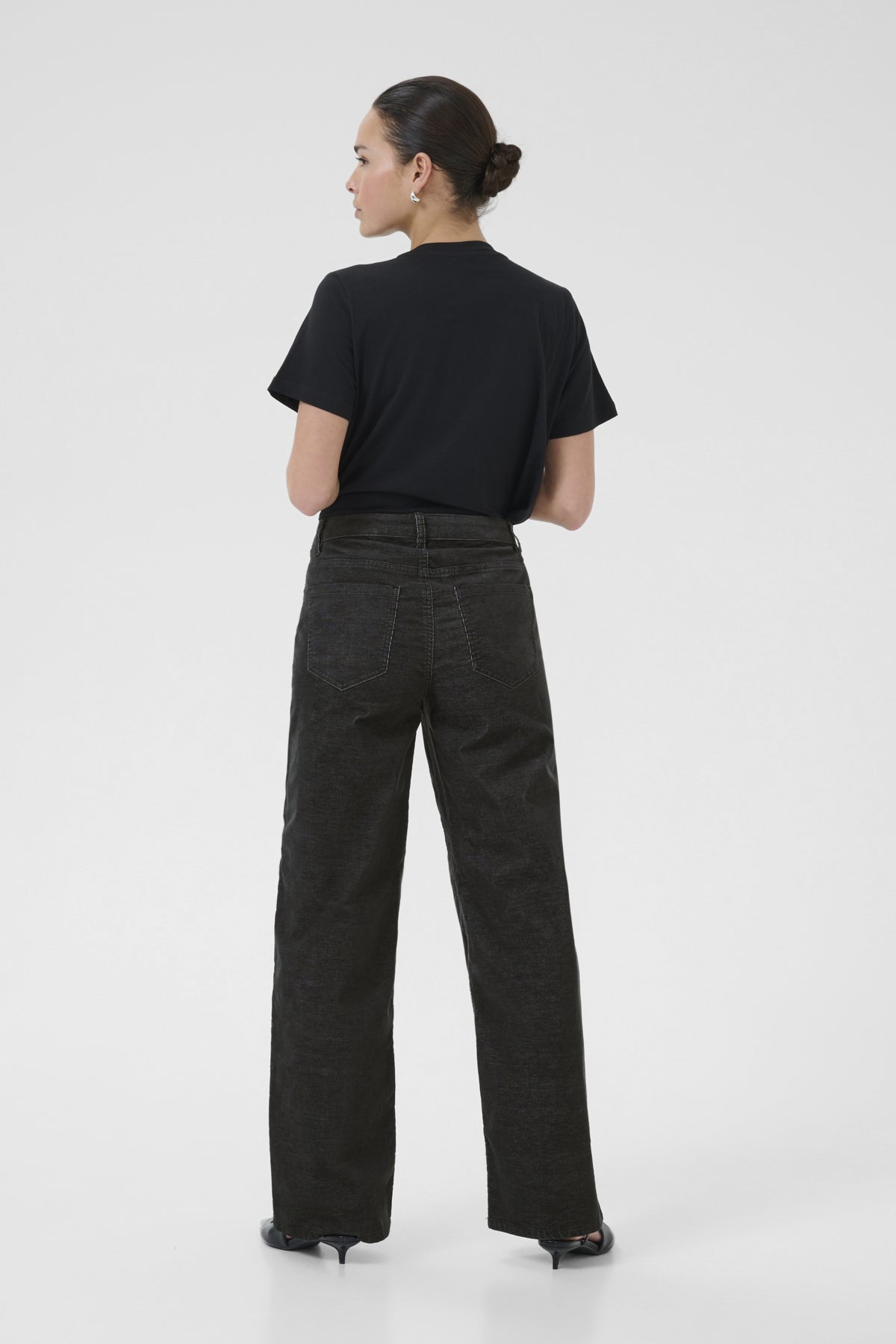 KAmolly Pants Black Oyster - 10510587