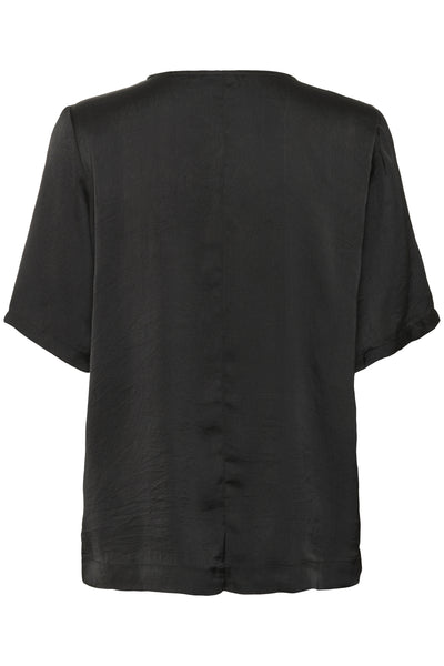 KAariel V-Neck Blouse Black deep - 10510606 Thumbnail