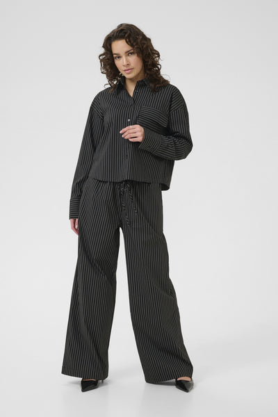 KAeliana Shirt Black / Chalk Pinstripe - 10510609 Thumbnail