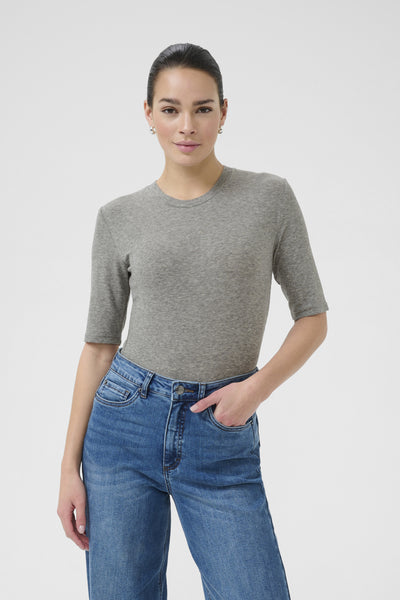 KAiben T-Shirt Grey Melange - 10510611 Thumbnail