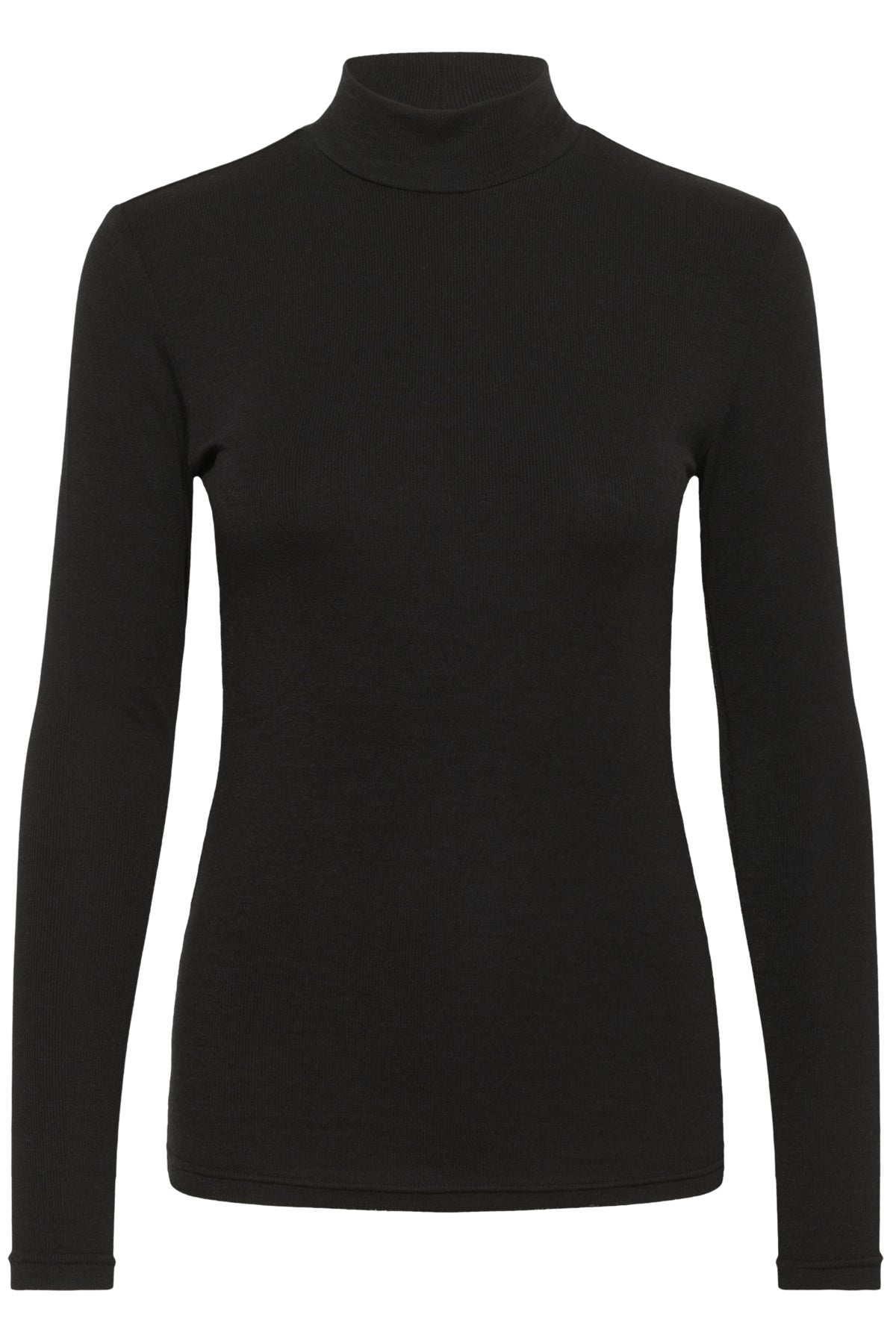 KAiben Roll neck T-Shirt Black deep - 10510612