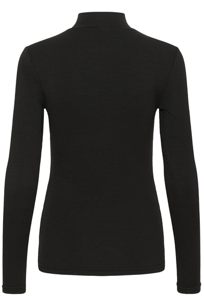 KAiben Roll neck T-Shirt Black deep - 10510612 Thumbnail