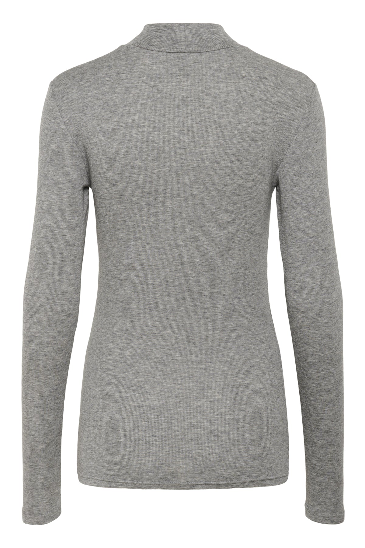 KAiben Roll neck T-Shirt Grey Melange - 10510612
