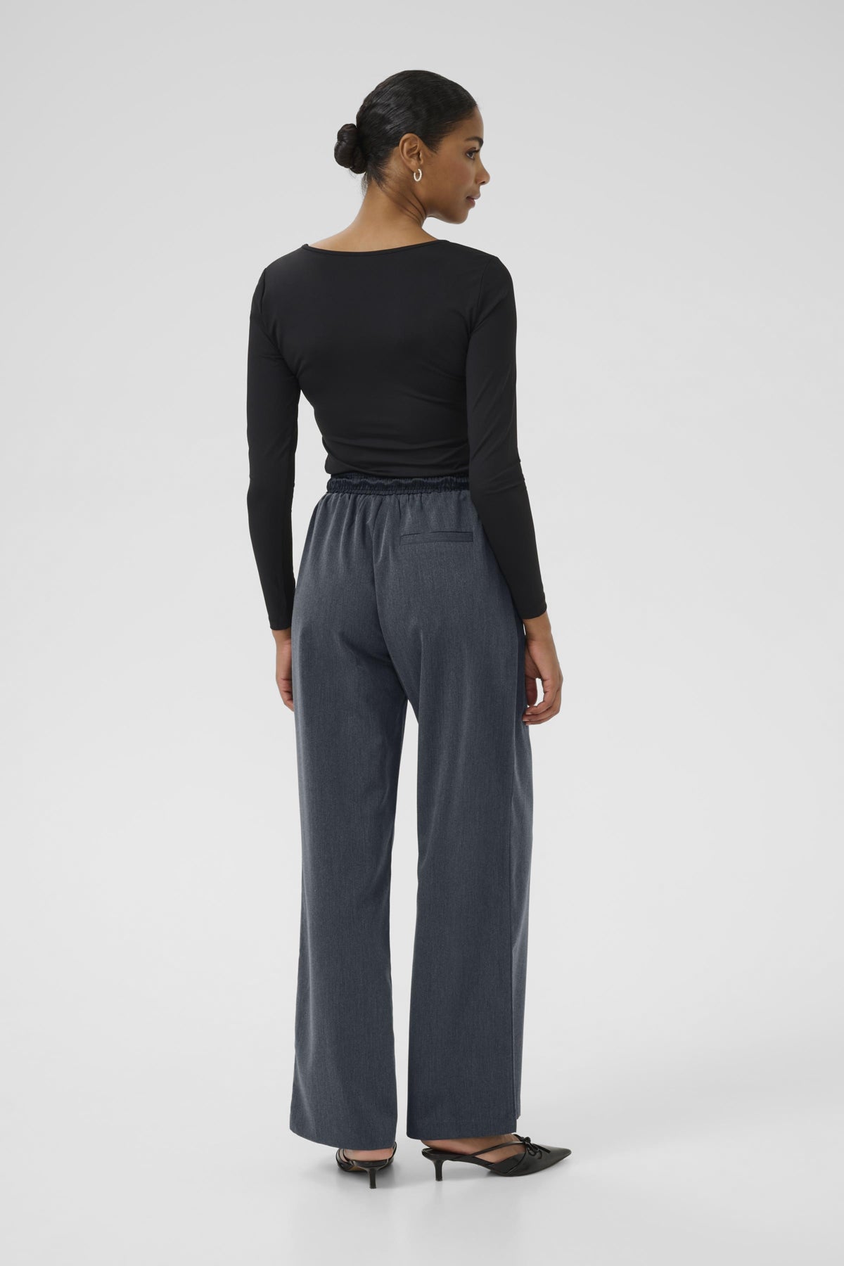 KAnevil Pants Dark grey melange - 10510631