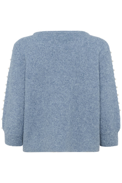 KAbetty Pullover Windward Blue Melange - 10510632 Thumbnail