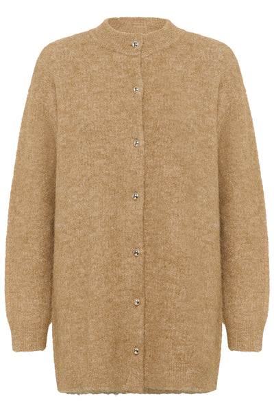KAtrudy Cardigan Toasted Coconut Melange - 10510634 Thumbnail