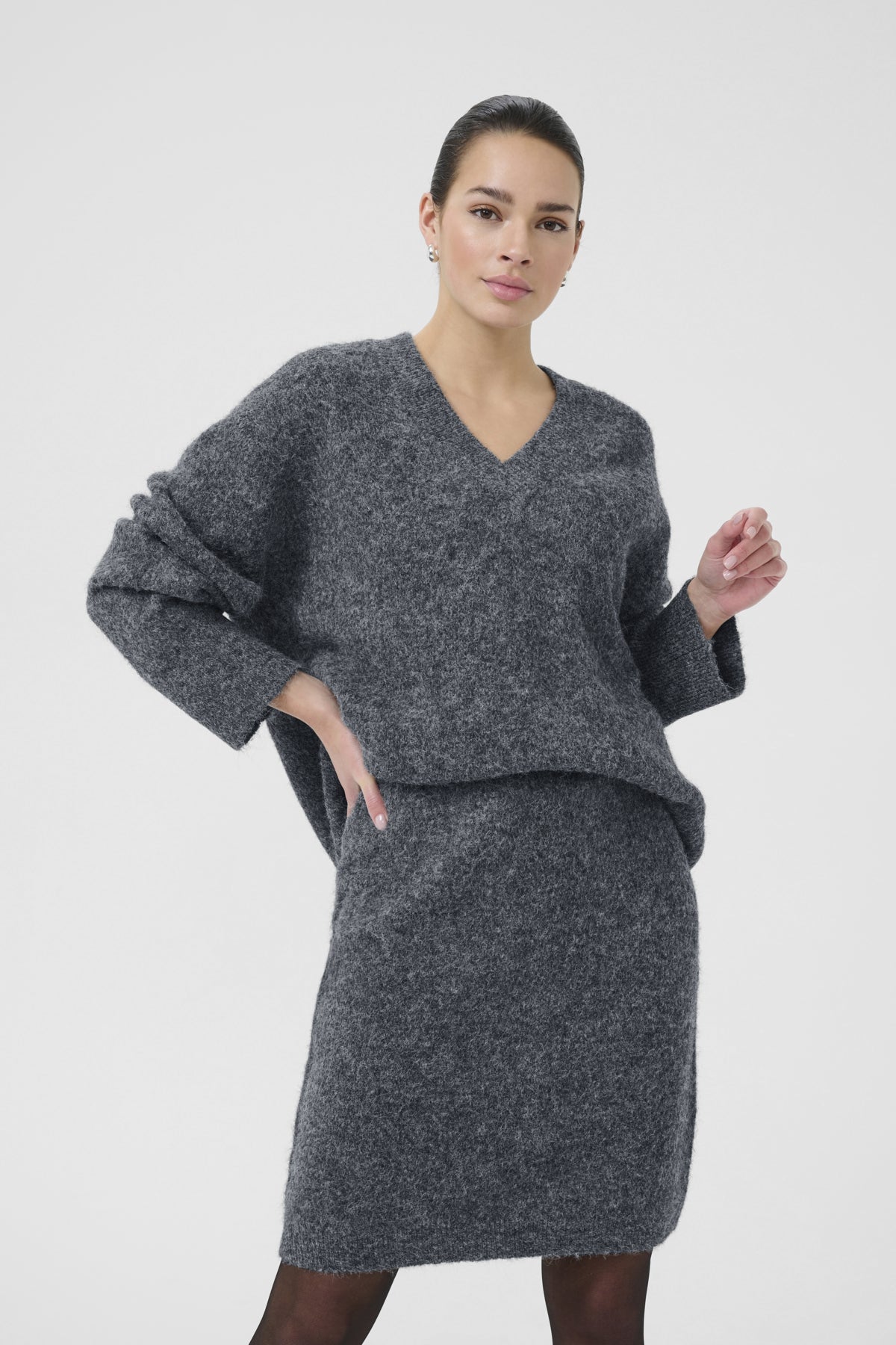 KAtrudy Pullover Dark grey melange - 10510635