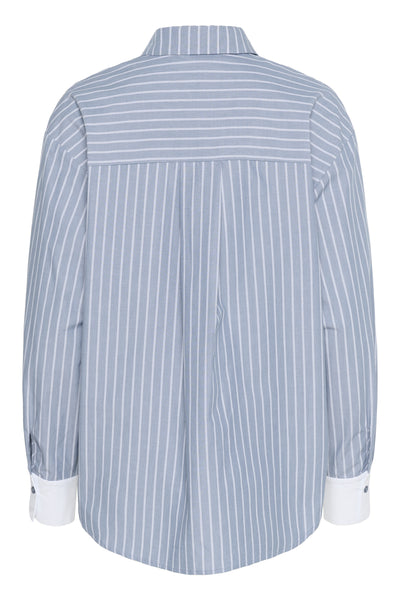 KAmilina Shirt Windward blue melange stripe - 10510642 Thumbnail