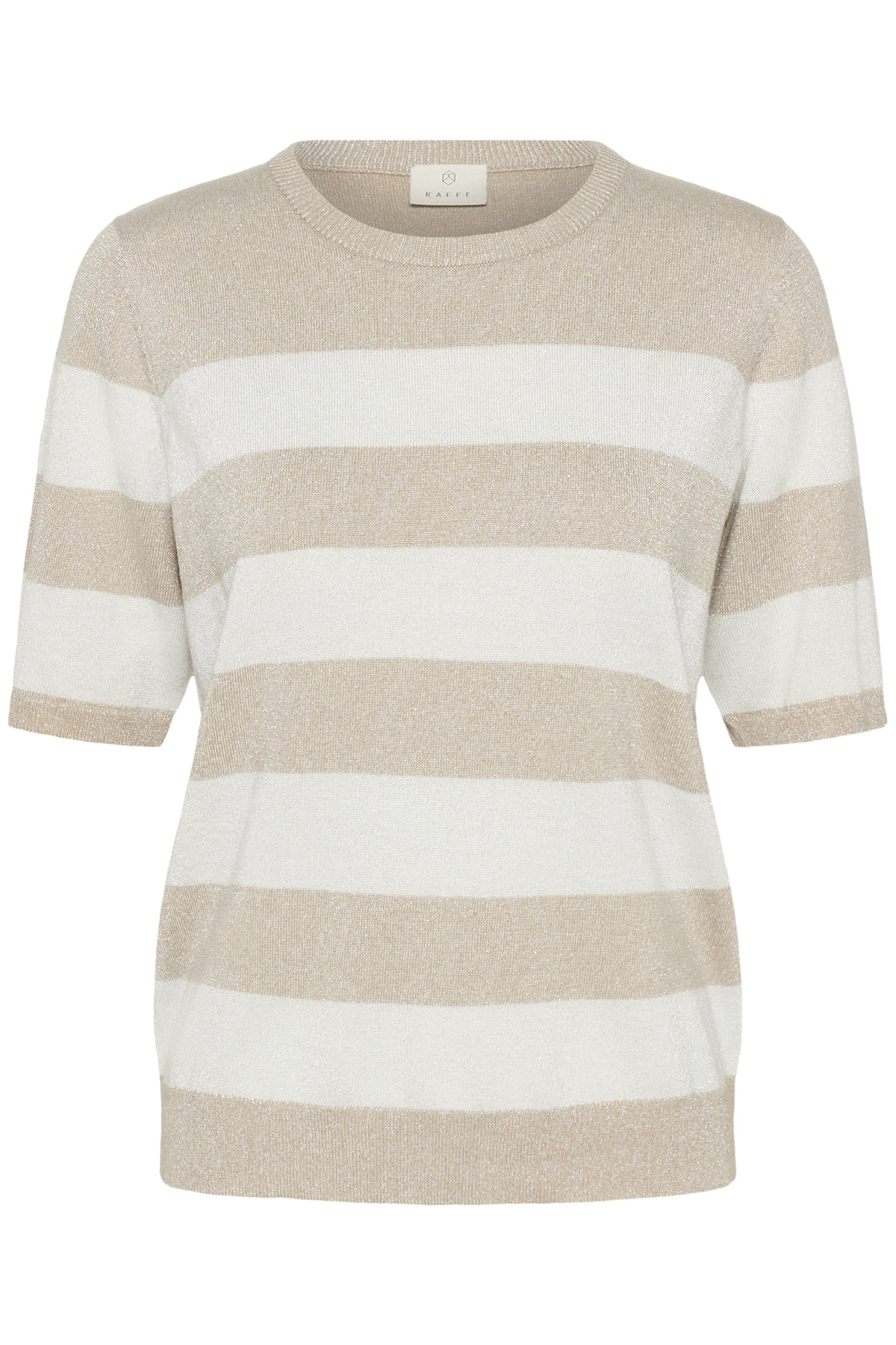 KAregina Striped Pullover Feather G./Chalk Wide Stripe - 10510652