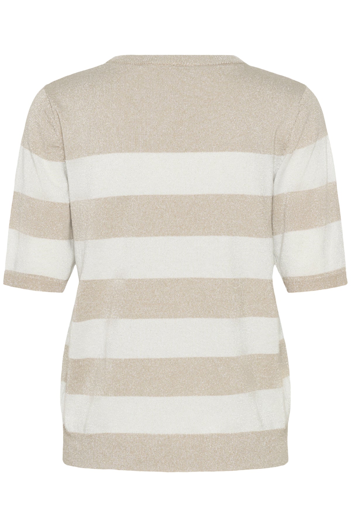 KAregina Striped Pullover Feather G./Chalk Wide Stripe - 10510652