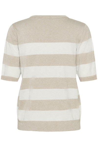 KAregina Striped Pullover Feather G./Chalk Wide Stripe - 10510652 Thumbnail
